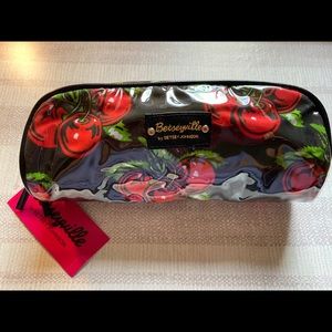 Betsey Johnson Cherry Covered Pencil Case